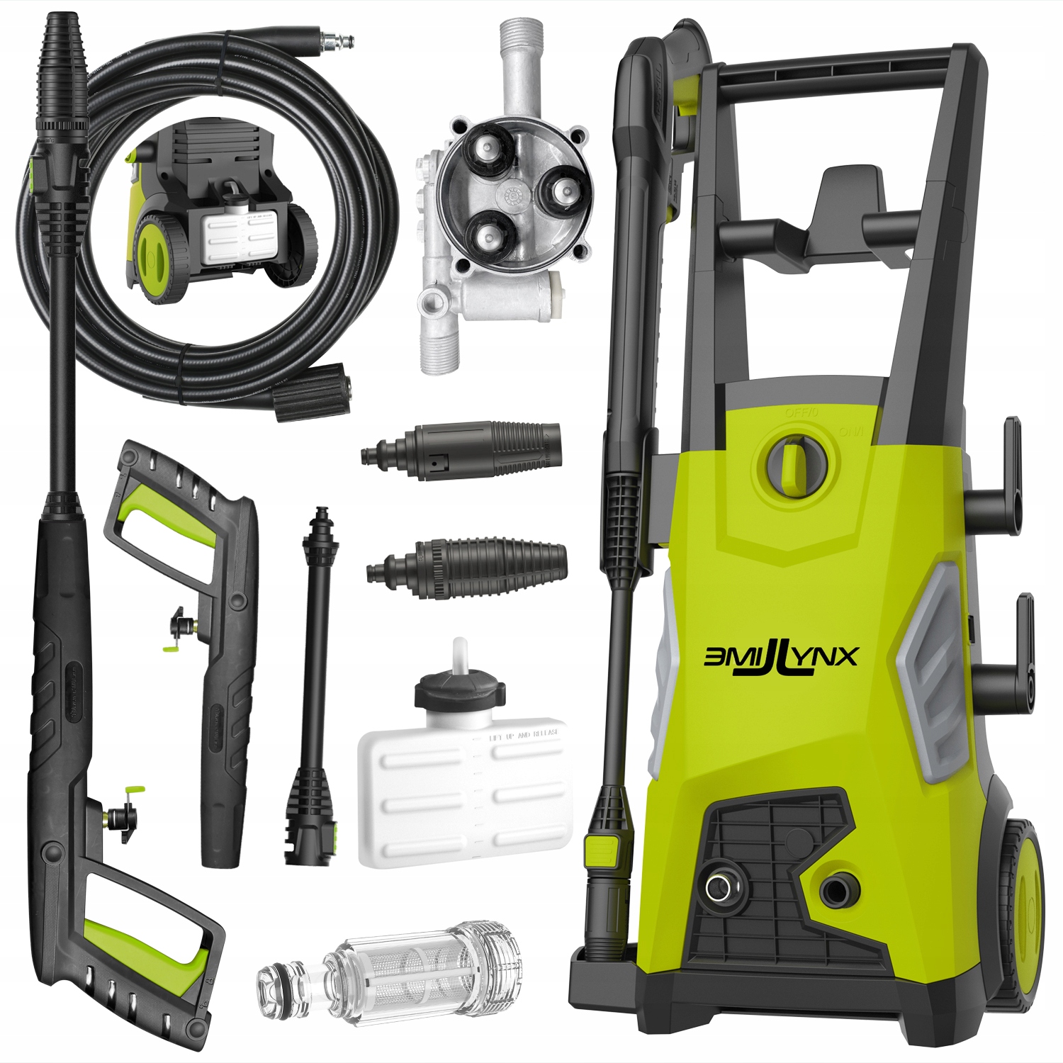 Lime Lynx tlakový čistič 150 bar 2000 W